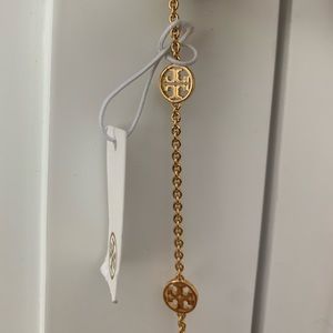 Tory Burch Delicate Logo Necklace NWT